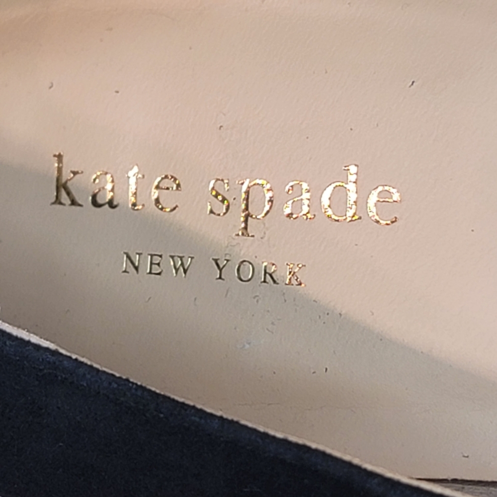 Kate Spade New York Benice Black Suede Women's Pump Shoes Size 10M - Picture 13 of 13